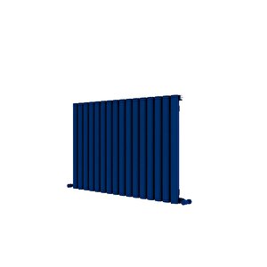 Tallis Double Yatay Alüminyum Radyatör Modern Tasarım Lacivert 60x95 Cm 60x95 cm