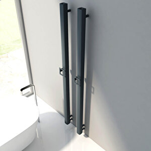 Vesta Single Elektrikli Havlupan Modern Tasarım Antrasit 120x7 Cm 120x7 cm