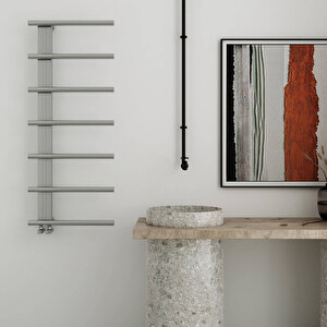 Elegans Paslanmaz Çelik Havlupan Modern Tasarım Ayna Polisaj 120x50 Cm 120x50 cm