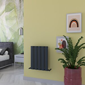 Carisa Step Yatay Alüminyum Radyatör Modern Tasarım Antrasit 60x85 Cm