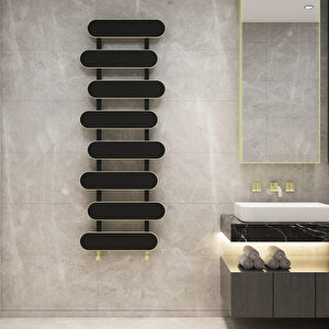 Magico Bath Alüminyum Havlupan Modern Tasarım Siyah 70,5x50 Cm 70,5x50 cm