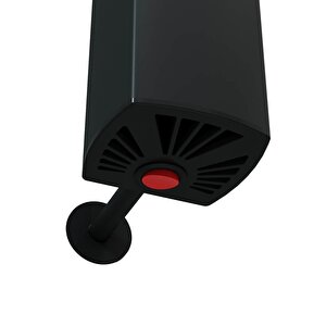 Vesta Single Elektrikli Havlupan Modern Tasarım Siyah 180x7 Cm 180x7 cm