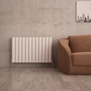 Otto Yatay Alüminyum Radyatör Modern Tasarım Beyaz 60x95,5 Cm 60x95,5 cm