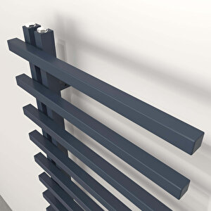 Terra L Alüminyum Havlupan Modern Tasarım Antrasit 120x50 Cm 120x50 cm