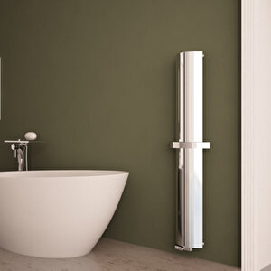 Nixie Bath Alüminyum Havlupan Modern Tasarım Parlak Eloksal 150x20,5 Cm 150x20,5 cm