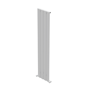 Carisa Step Dikey Alüminyum Radyatör Modern Tasarım Beyaz 180x37,5 Cm