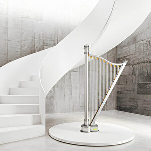 Adagio Dikey Paslanmaz Çelik Radyatör Modern Tasarım Satine 200x115 Cm 200x115 cm