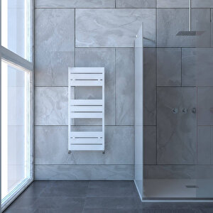 Mack Bath Alüminyum Havlupan Modern Tasarım Beyaz 159x50 Cm 159x50 cm