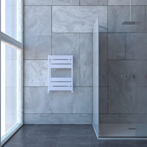 Mack Bath Alüminyum Havlupan Modern Tasarım Beyaz 70x50 Cm 70x50 cm