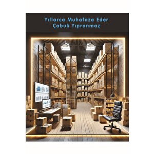 30x20x20cm 10Adet 1.Kalite 6mm Kalın Boş Karton Koli-Ev Taşıma-Çeyiz-Depolama-Nakliye