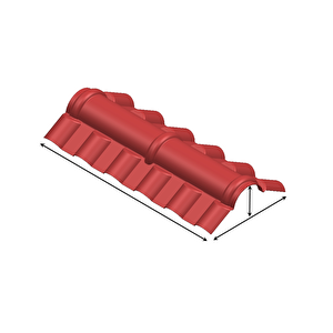 Tepe Mahya Royalwave Pvc-asa Kiremit Çatı Paneli