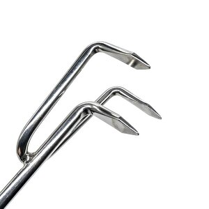 Tırmık Küçük El Tırmığı Saplı Toprak Tarla Bahçe Çiçek Bitki Ot Yaprak Hobi Tırmığı 3 Dişli 33 Cm