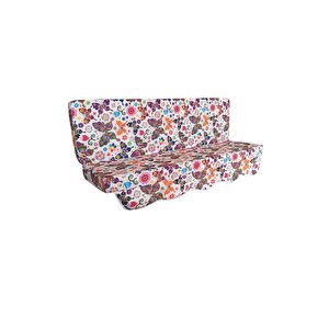 Mi̇rzade Sofa Soft Kumaş Tentesi̇z 28 Dns Sünger  Salincak Mi̇nderi̇-sofa Salıncak Kelebekler