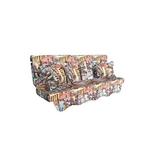 Mi̇rzade Sofa Soft Kumaş Tentesi̇z 28 Dns Sünger  Salincak Mi̇nderi̇-sofa Salıncak Şehi̇rler