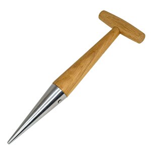 Fide Dikme Aparatı Aleti Fide Tohum Dikici Çiçek Ekici Ve Sökücü Paslanmaz Çelik 30 Cm