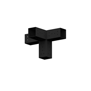 9 X 9 Ahşap Kirişler İçin Tetraflex 4 Kollu Pergola Kenar Orta Braketi