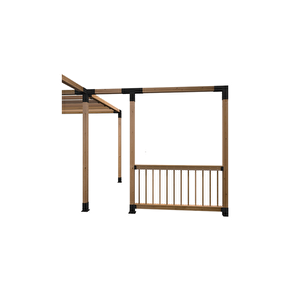 9 X 9 Ahşap Kirişler İçin Soflex Pergola Payanda Destek Braketi