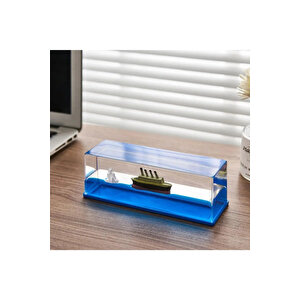 Batmayan Gemi Tasarımlı Masaüstü Dekor - Hediyelik Dekoratif Eşya