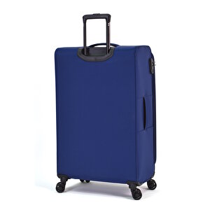 Ultra Light Kumaş Büyük Boy Valiz Lacivert Fsl023