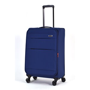 Ultra Light Kumaş Orta Boy Valiz Lacivert Fsl023