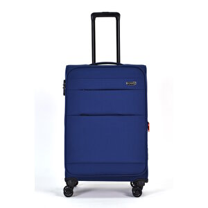 Ultra Light Kumaş Orta Boy Valiz Lacivert Fsl023