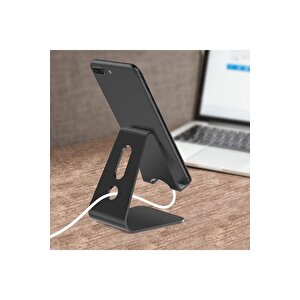 Metal Masaüstü Telefon Tutucu Stand Masaüstü Metal Şarj Standı Metal Telefon Tutacağı