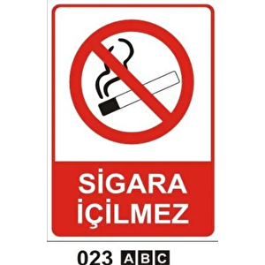 Sigara İçilmez Uyarı Levhası