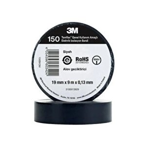 3m Temflex 1300e Elektrik İzole Bant 18 Mm X 9,15 M
