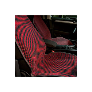 Alfa Romeo 147 Oto Koltuk Minderi Kilim Minder Klasik Ön 2'li Set Füme Kırmızı Bordo