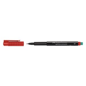 Faber-castell 152321 Asetat Kalemi S Kırmızı
