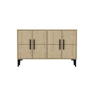 Lavel 120cm Konsol, Tv Sehpası, Tv Ünitesi, Kahve Köşesi, Banyo Dolabı, Çok Amaçlı Dolap,ayakkabılık Meşe