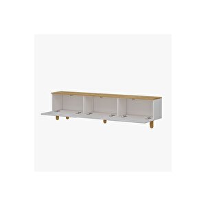 Hardy Tv Ünitesi,tv Sehpası, 180cm,ahşap Ayaklı