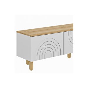 Hardy Tv Ünitesi,tv Sehpası, 180cm,ahşap Ayaklı