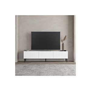 Oscar Tv Sehpası & Tv Ünitesi Beyaz