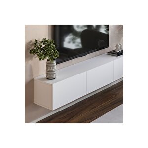 Alfa Tv Ünitesi Beyaz 180cm