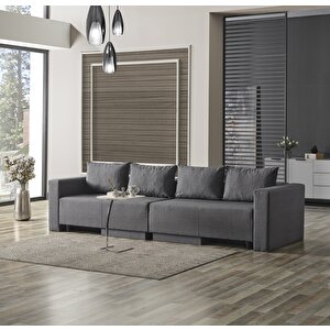 Corner Poly Large Köşe Takımı Koyugri -kanepesi-yatağı-tv Ve Dinlenmesi 5 Farklı Model Tek Ürün Koyu Gri