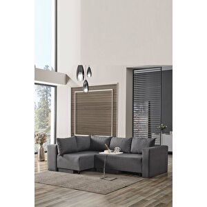 Corner Poly Large Köşe Takımı Koyugri -kanepesi-yatağı-tv Ve Dinlenmesi 5 Farklı Model Tek Ürün Koyu Gri