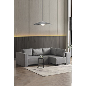 Corner Poly Large Köşe Takımı Gri -kanepesi-yatağı-tv Ve Dinlenmesi 5 Farklı Model Tek Ürün Duman Gri