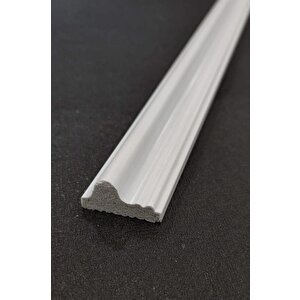 Dekoratif Boyanabilir 1 Adet 4 Cm X 120 Cm Eğimli Polistren Duvar Çıtası Salon Koridor Tablo Çıta