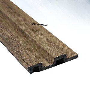 Atc Rustik Kayın Model 11cm X 290cm 1 Adet  Ev Ofis Konut Dekoratif Pvc Lambiri Duvar Kağıdı Paneli