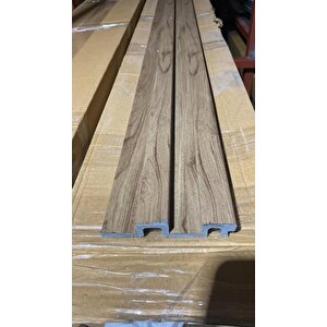 Atc Rustik Kayın Model 11cm X 290cm 1 Adet  Ev Ofis Konut Dekoratif Pvc Lambiri Duvar Kağıdı Paneli
