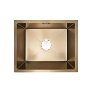 Gl General 50x40 Gold Petek Dokulu Çelik Mutfak Eviyesi 304 Paslanmaz Çelik 1mm