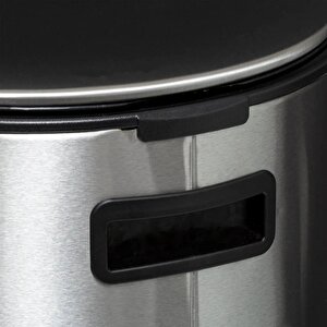 5five Simply Smart Delta Metal Pedallı 30 Lt Çöp Kutusu Çelik