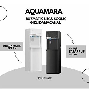 Aquamara Buz Makinalı Su Sebili Lycz629 Beyaz