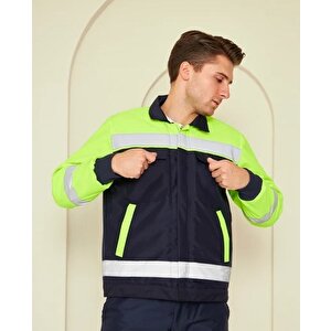 Orange Safety Soğuk Hava Montu Su Ve Rüzgar İticili