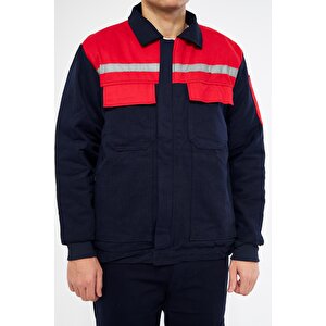 Mervem 7/7 Gabardin Robalı Mont Reflektörlü Lacivert