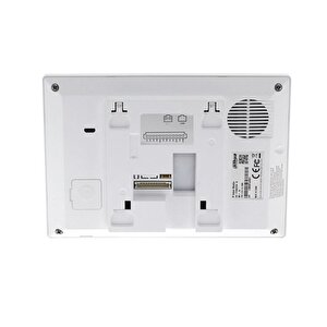 Vth2621gw-p 7" Tft Lcd Dokunmatik Ekran Çok Yönlü Mikrofon Villa Tipi İntercom İç Ünite Beyaz Kasa