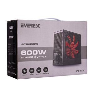 Eps-600a 12cm Fan 4xsata Aktif Pfc Power Supply Atx Btx Eps 3in1 600w Power Supply