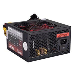 Everest Eps-600a 12cm Fan 4xsata Aktif Pfc Power Supply Atx Btx Eps 3in1 600w Power Supply