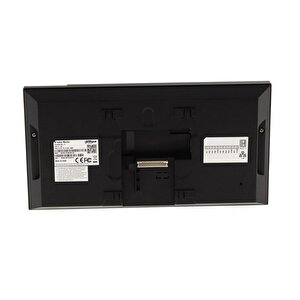 Vth2421fb-p 7" Tft Lcd Dokunmatik Ekran Çok Yönlü Mikrofon Villa Tipi İntercom İç Ünite Siyah Kasa